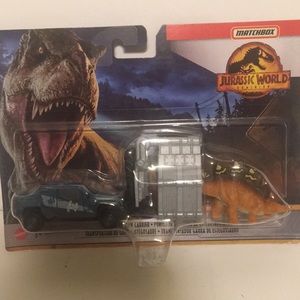 Matchbox Jurassic World Stegosaurus Claw Carrier Brand new